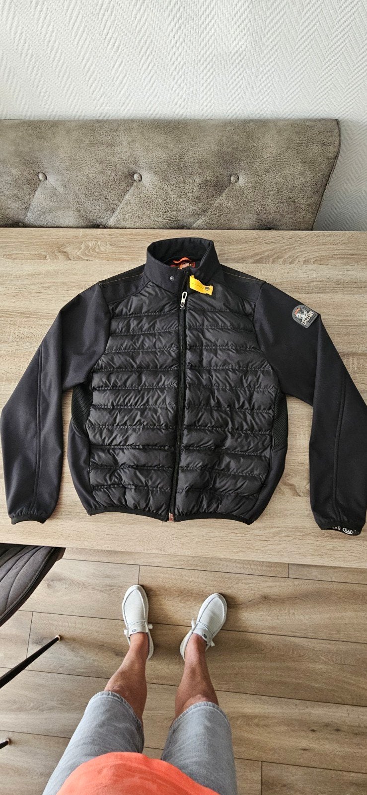 Parajumpers Super Lightweight Jas Zwart Maat 3XL, Zwart, Ophalen of Verzenden, Zo goed als nieuw, Overige maten