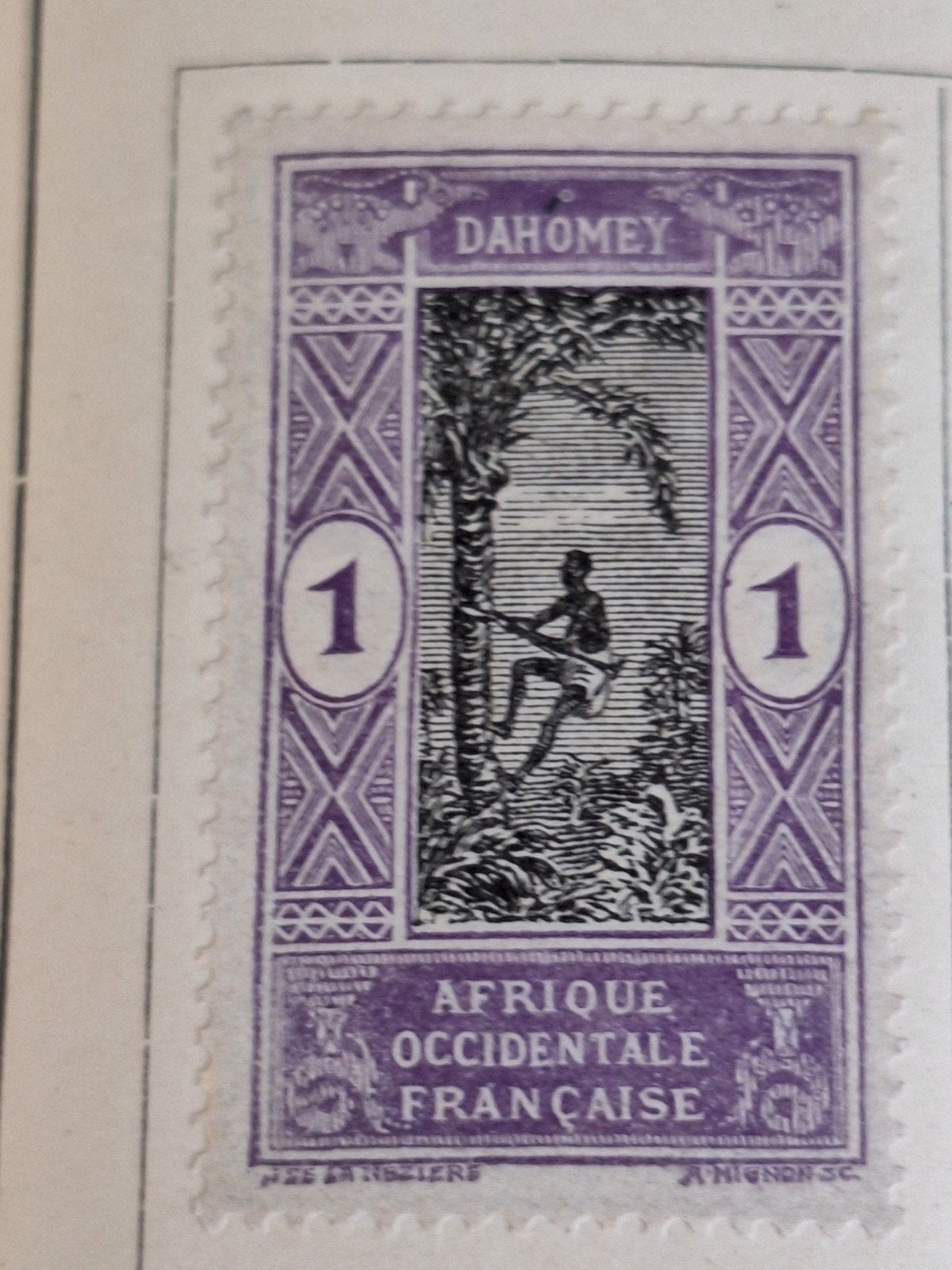 57 Dahomey postzegels - Franse West-Afrikaanse kolonie, Ophalen of Verzenden, Overige landen