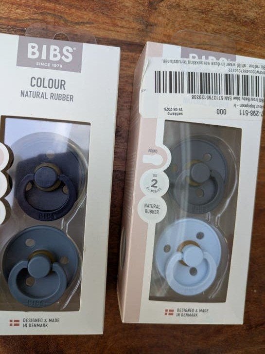 BIBS Colour Fopspenen Maat 2 - Nieuw in Verpakking