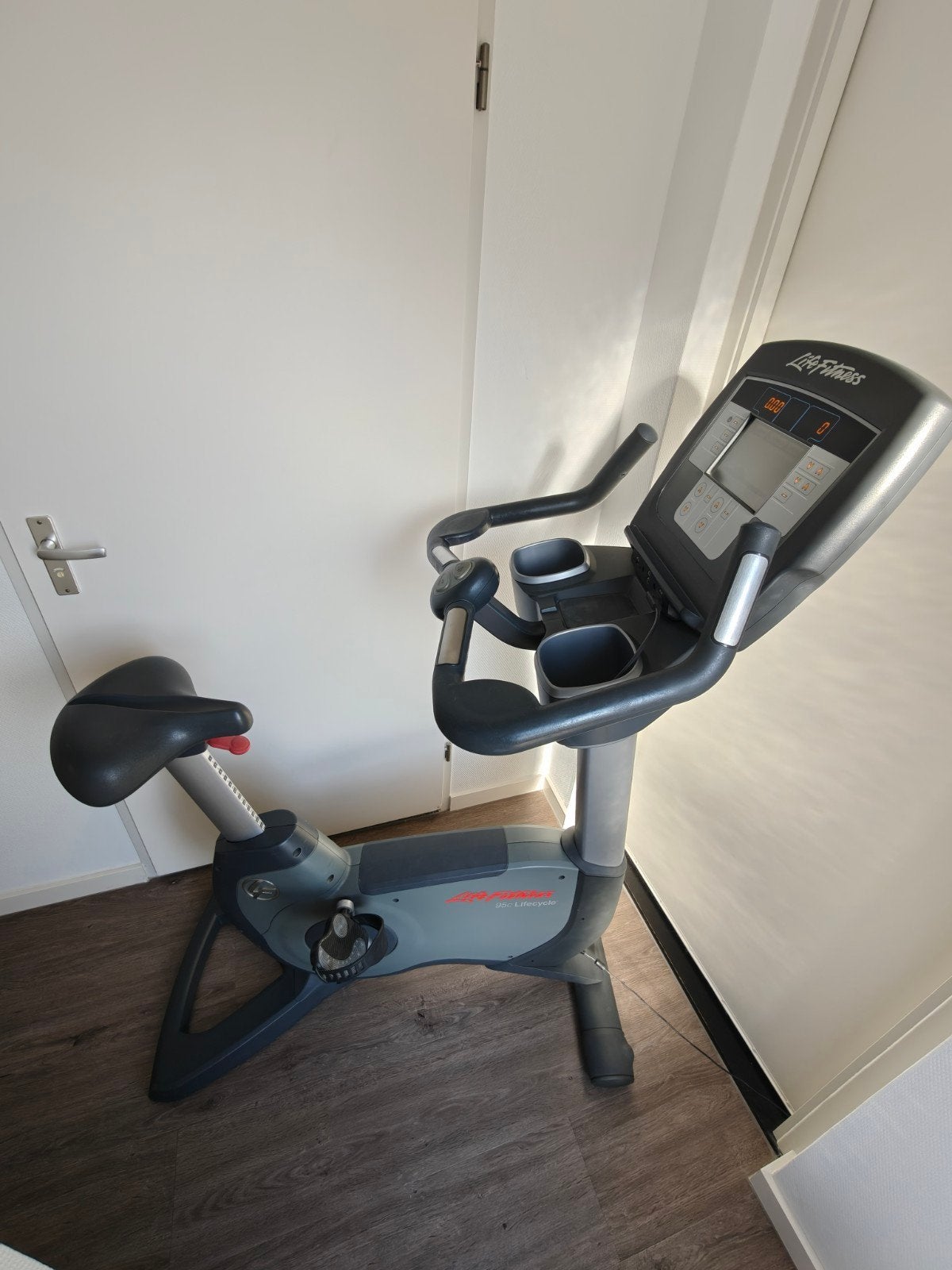 Life Fitness 95c Lifecycle Hometrainer - Professionele kwali, Sport en Fitness, Ophalen, Gebruikt, Metaal, Hometrainer