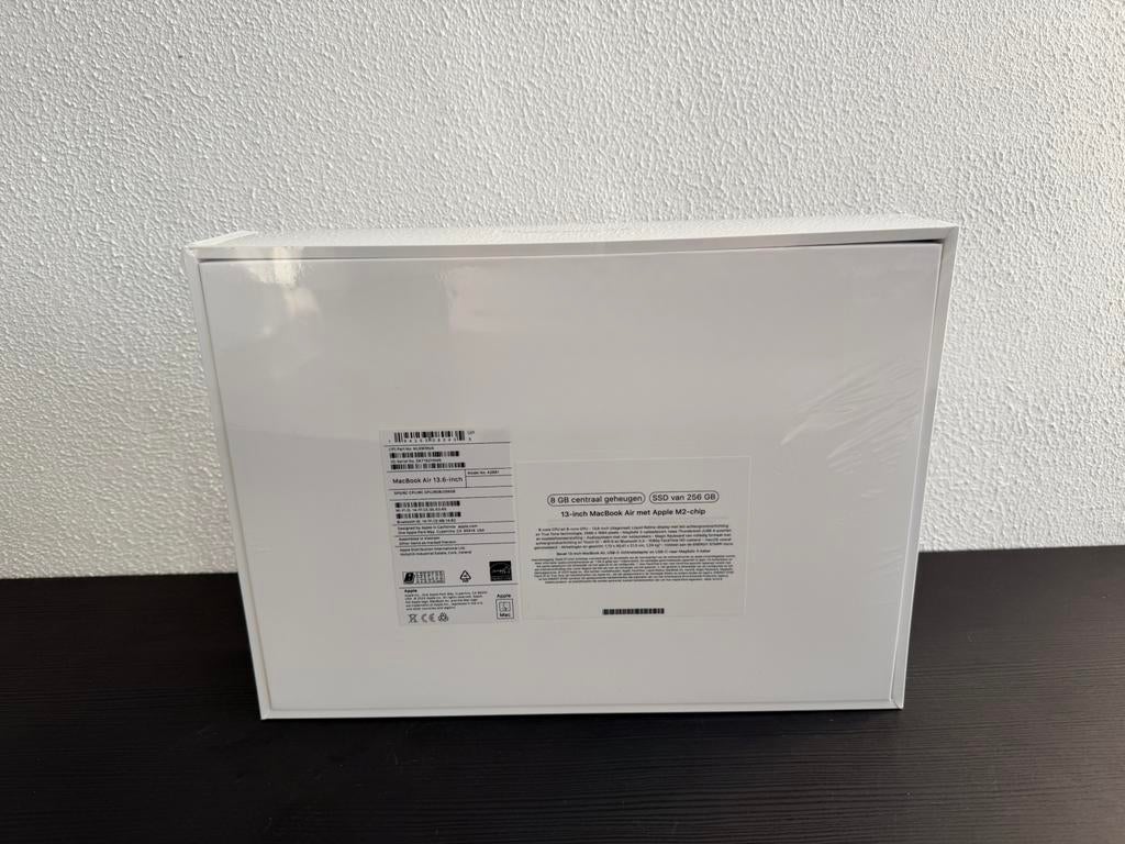 Apple MacBook Air M2 13-inch (Nieuw in doos), 256 GB, 8 GB, 13 inch, Nieuw