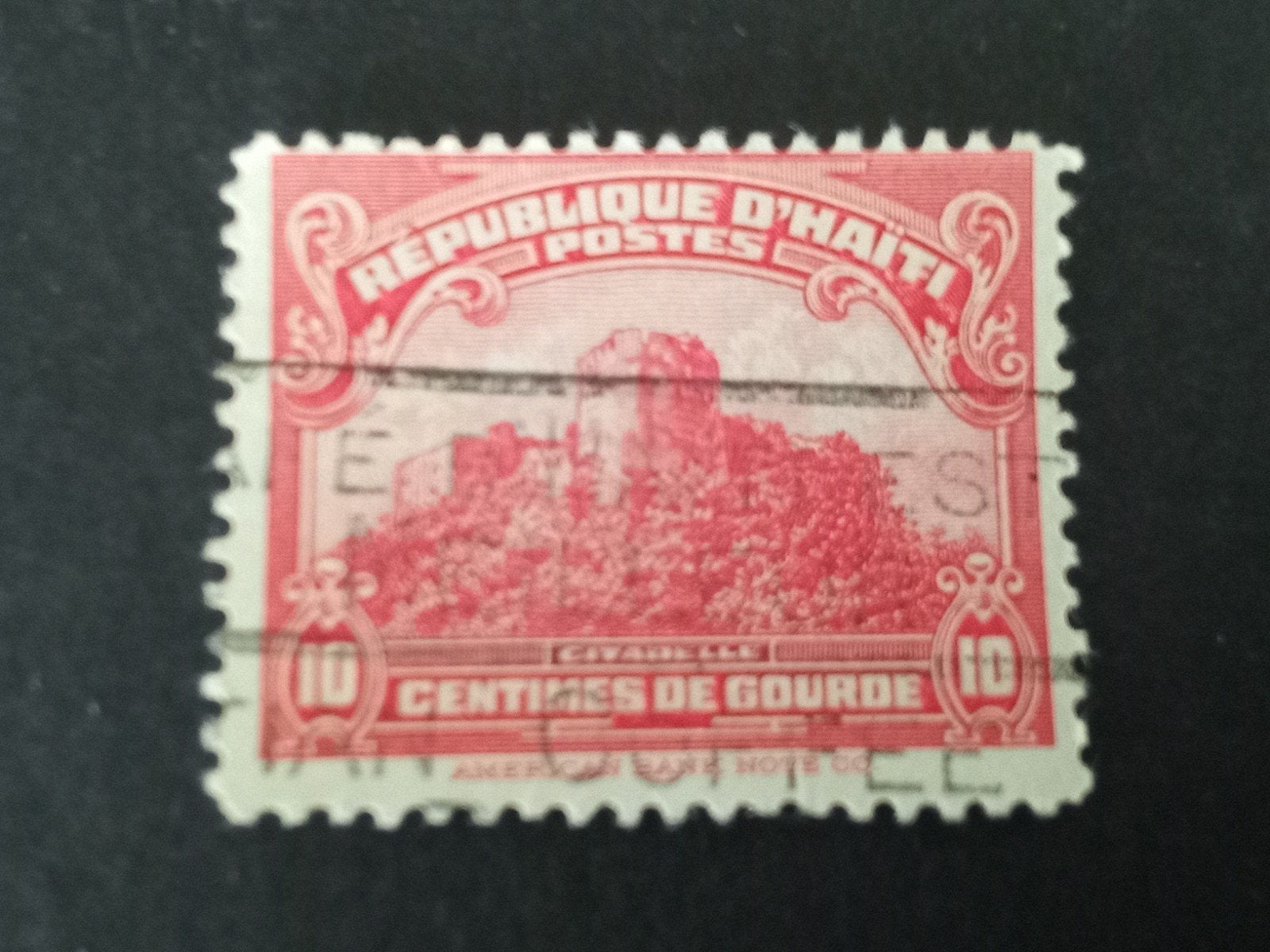 Haïti 8, Verzenden, Gestempeld, Midden-Amerika