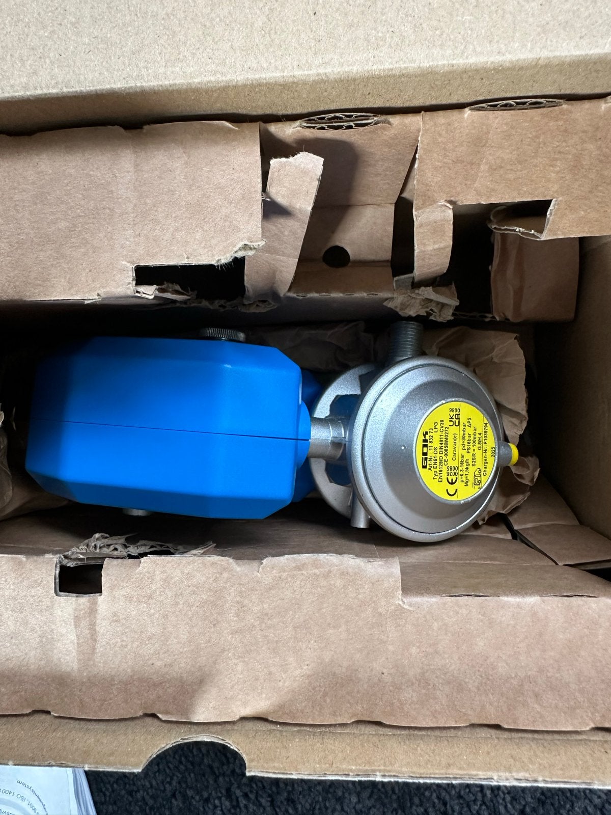 GOK Caramatic SafeDrive gasdrukregelaar, Ophalen of Verzenden, Nieuw
