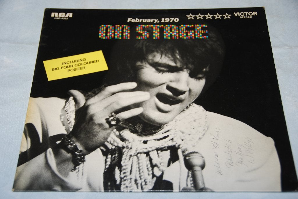 Elvis Presley – On Stage, February 1970 LP Vinyl, LP, Gebruikt, 12 inch, Poprock