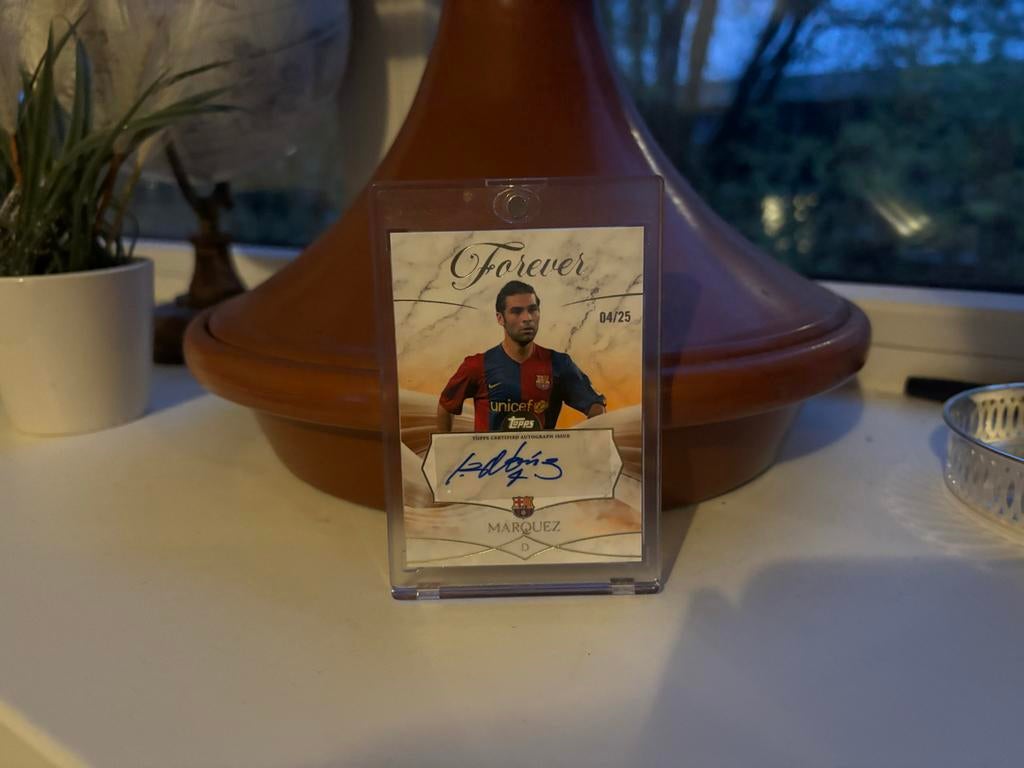 Marquez 4/25 Barcelona Forever box, Verzamelen, Verzenden, Gebruikt, Buitenlandse clubs, Spelerskaart