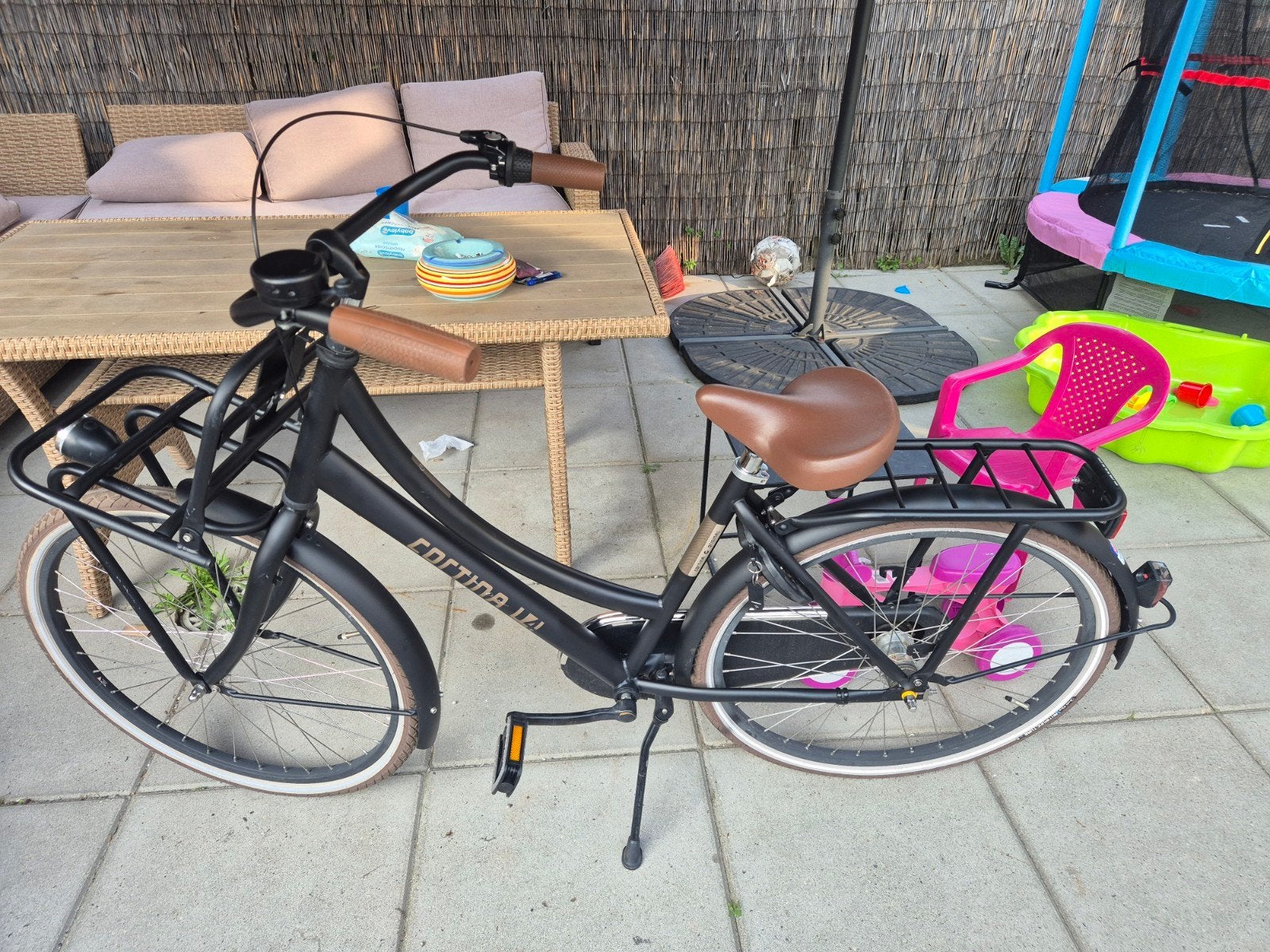 Cortina u4 transportfiets 26 inch, Fietsen en Brommers, Fietsen | Meisjes, Ophalen, Gebruikt, 26 inch of meer, Versnellingen