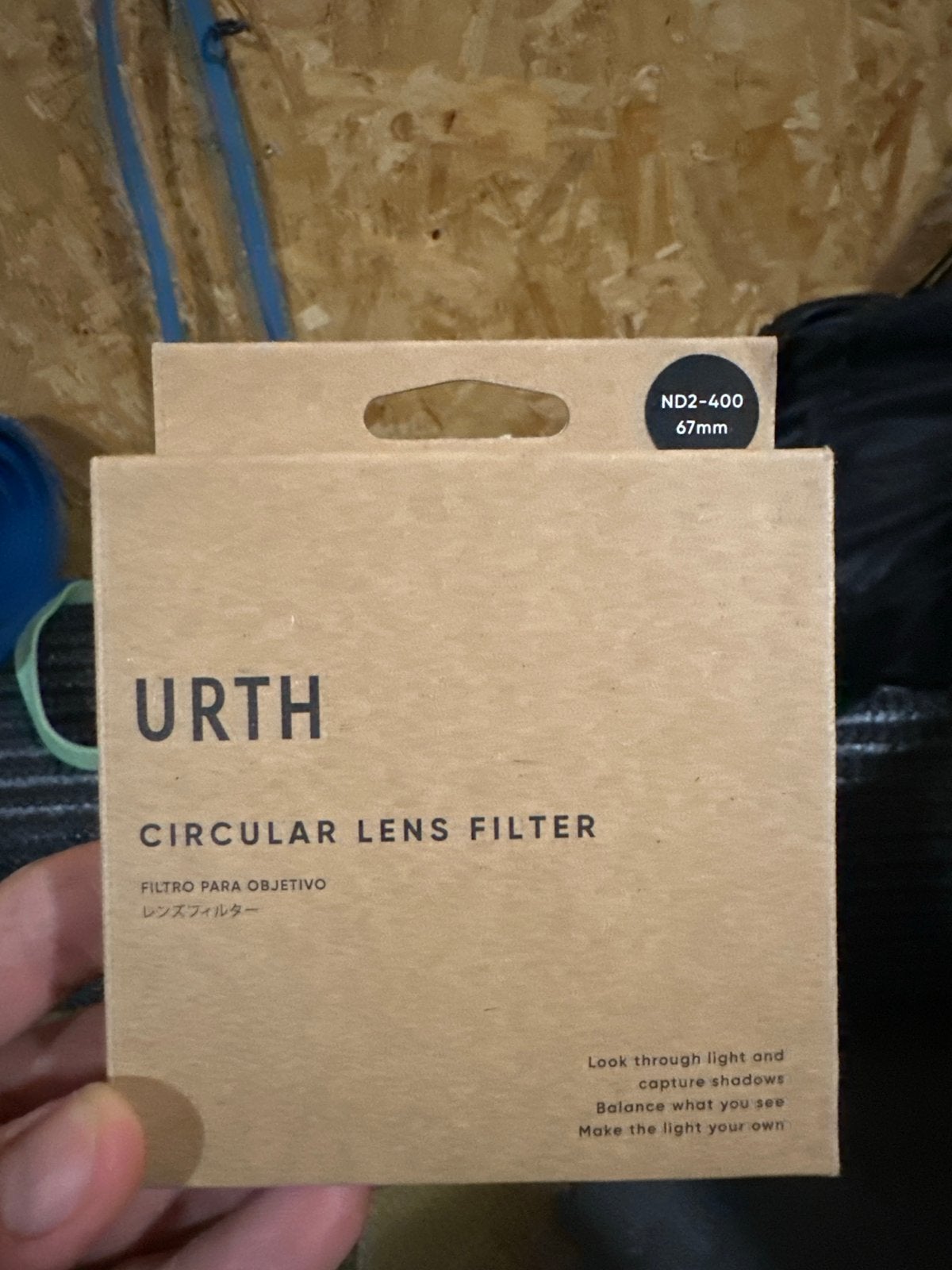 URTH ND2-400 67mm Variabel ND Lens Filter - Nieuw, Audio, Tv en Foto, Fotografie | Filters, Overige merken, 60 tot 70 mm, Overige typen