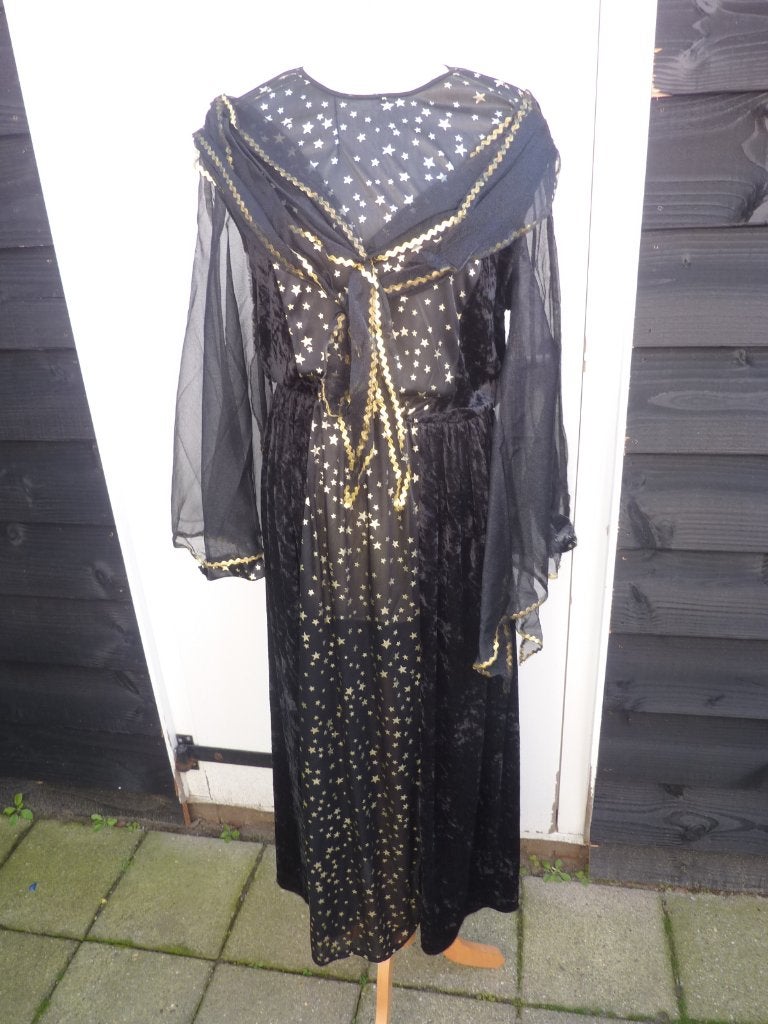 CARANAVAL, tovenaar, heks, jurk, verkleden, Kleding | Dames, Maat 38/40 (M), Carnaval, Ophalen of Verzenden, Kleding