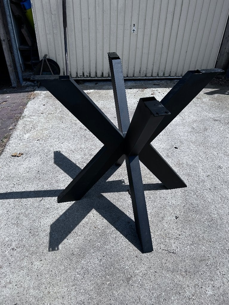 Tafelpoten Matrix Spinpoot Zwarte stalen tafelpoot, Tafelpoot, 50 tot 100 cm, Nieuw, Metaal