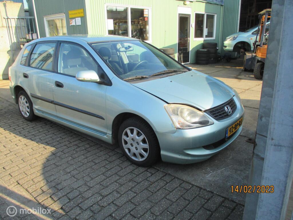 Onderdelen Honda Civic 1.4i LS  5-deurs 2005, Honda, Gebruikt, Honda