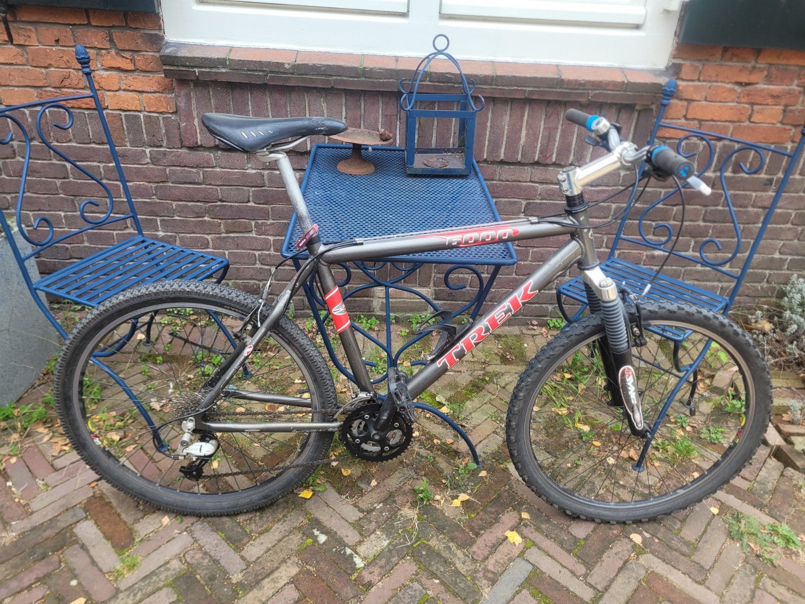 Trek Mountainbike 6000 met Shimano Deore en verende voorvork