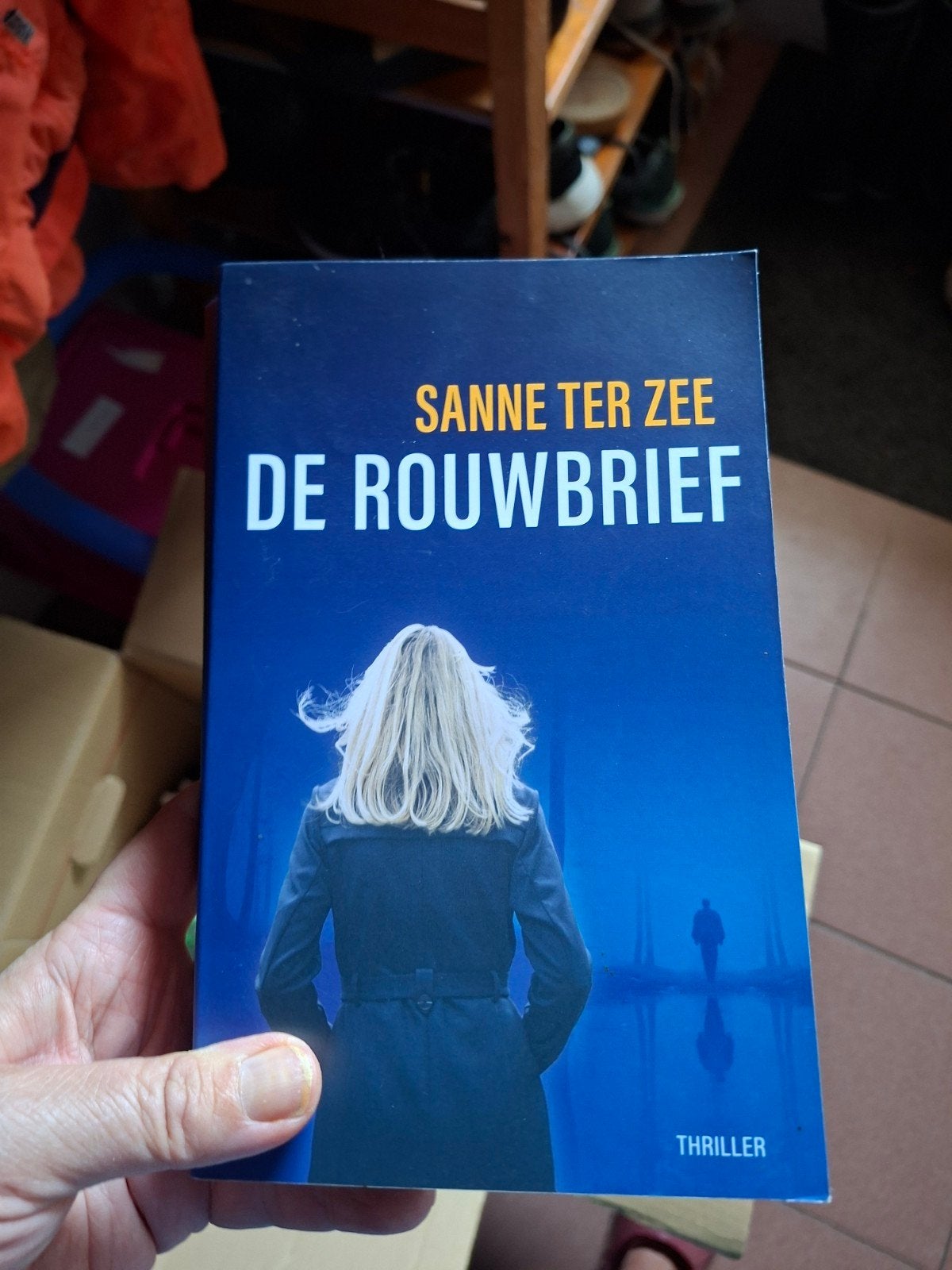 Sanne Ter Zee - De Rouwbrief, Ophalen, Zo goed als nieuw, Sanne Ter Zee
