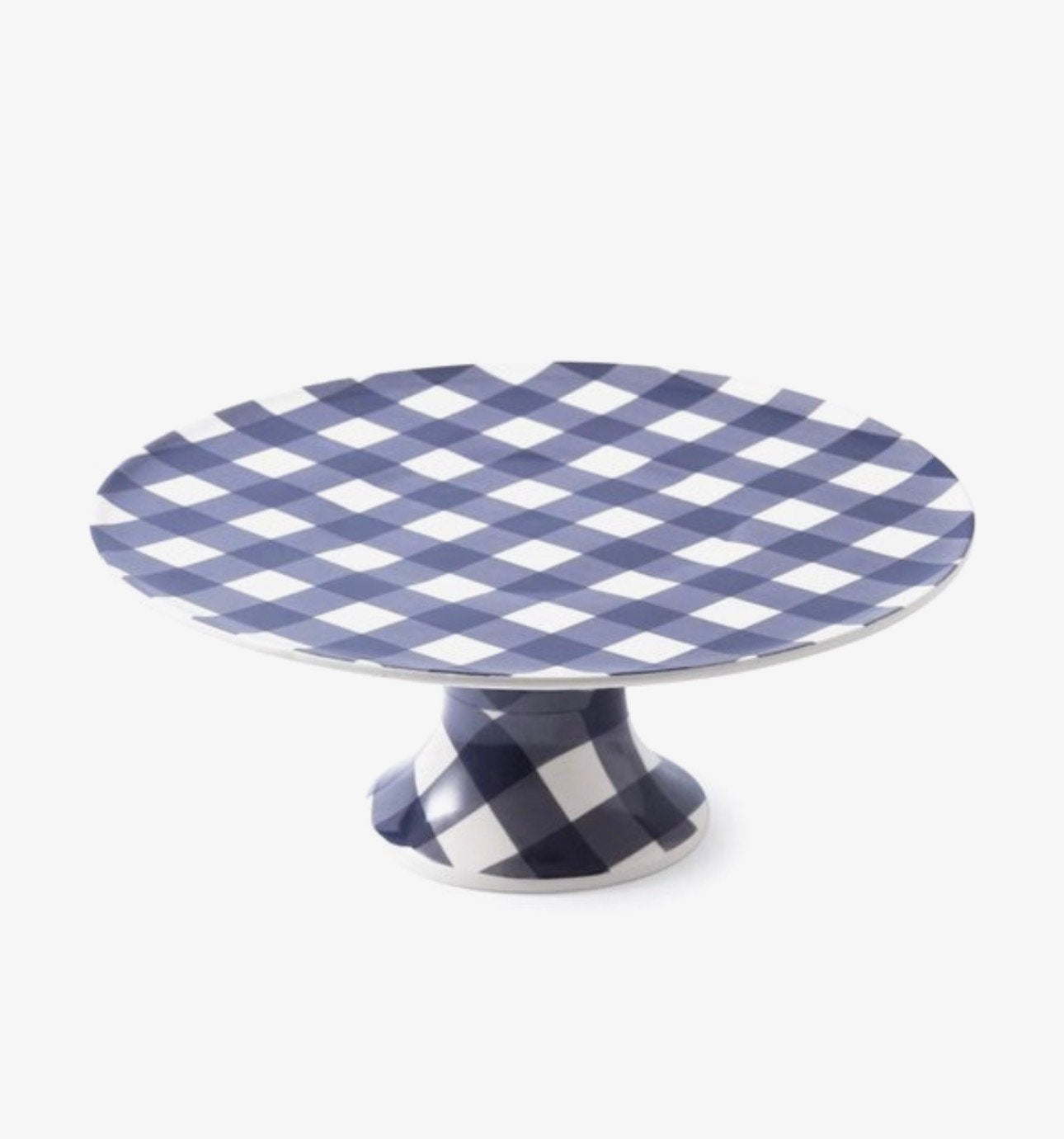 GEZOCHT  Taartplateau Blauw van Marieke at Home, Ophalen, Zo goed als nieuw, Overige stijlen, Schaal of Schalen