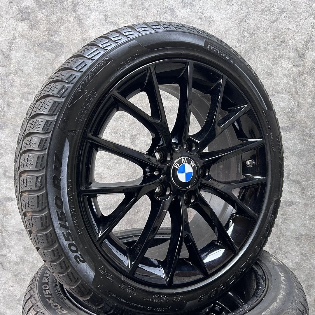 17 inch originele velgen + winterbanden BMW 1 serie F20 380, Auto-onderdelen, Gebruikt, -, -, Banden en Velgen