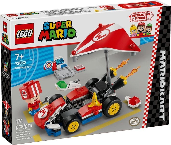 Lego Super Mario 72032 - Standard Kart NIEUW IN DOOS, Overige thema's, Lego, Nieuw, Ophalen of Verzenden