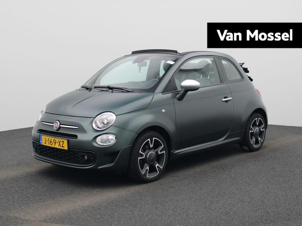Fiat 500 C 1.0 Hybrid Rockstar | NAVIGATIE | PARKEERSENSOREN, Voorwielaandrijving, Stof, 4 stoelen, Origineel Nederlands
