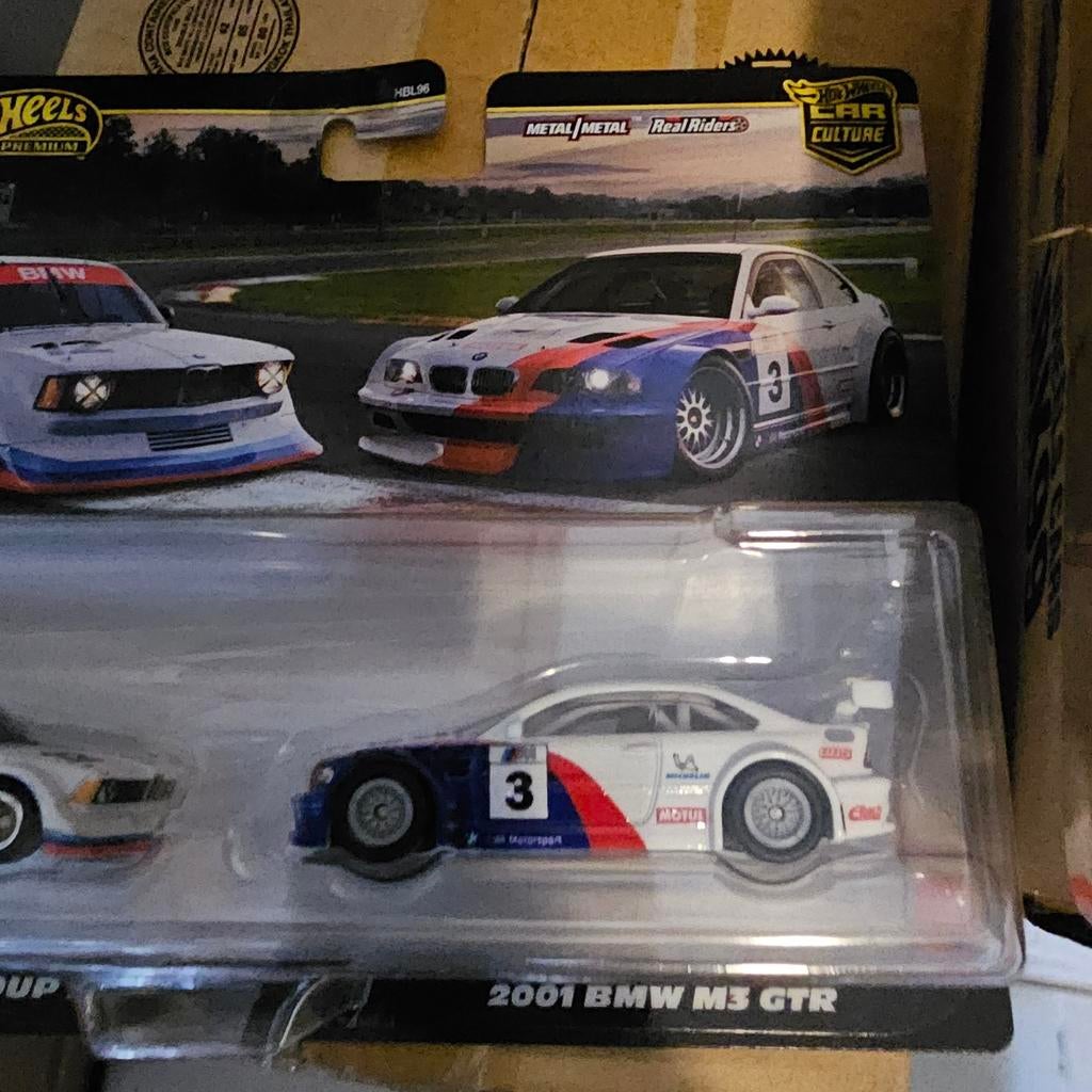 Hot Wheels Premium BMW 320 Group 5 & 2001 BMW M3 GTR, Nieuw, Ophalen of Verzenden, Service.nl@mattel.com, Mattel