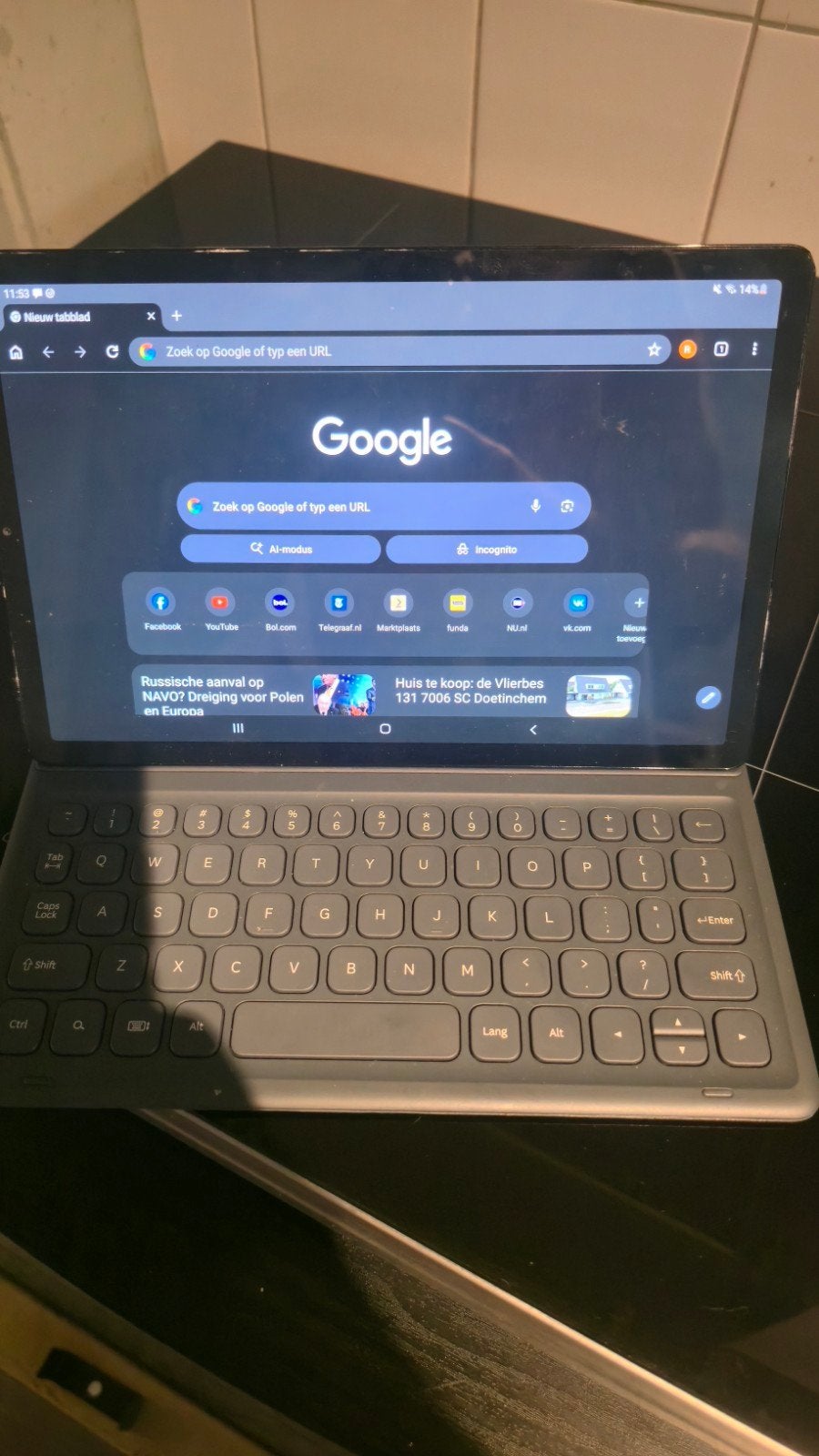 Samsung Galaxy Tab S5e 64GB met toetsenbord - ZGAN, Computers en Software, Android Tablets, 10 inch, Usb-aansluiting, Ophalen of Verzenden