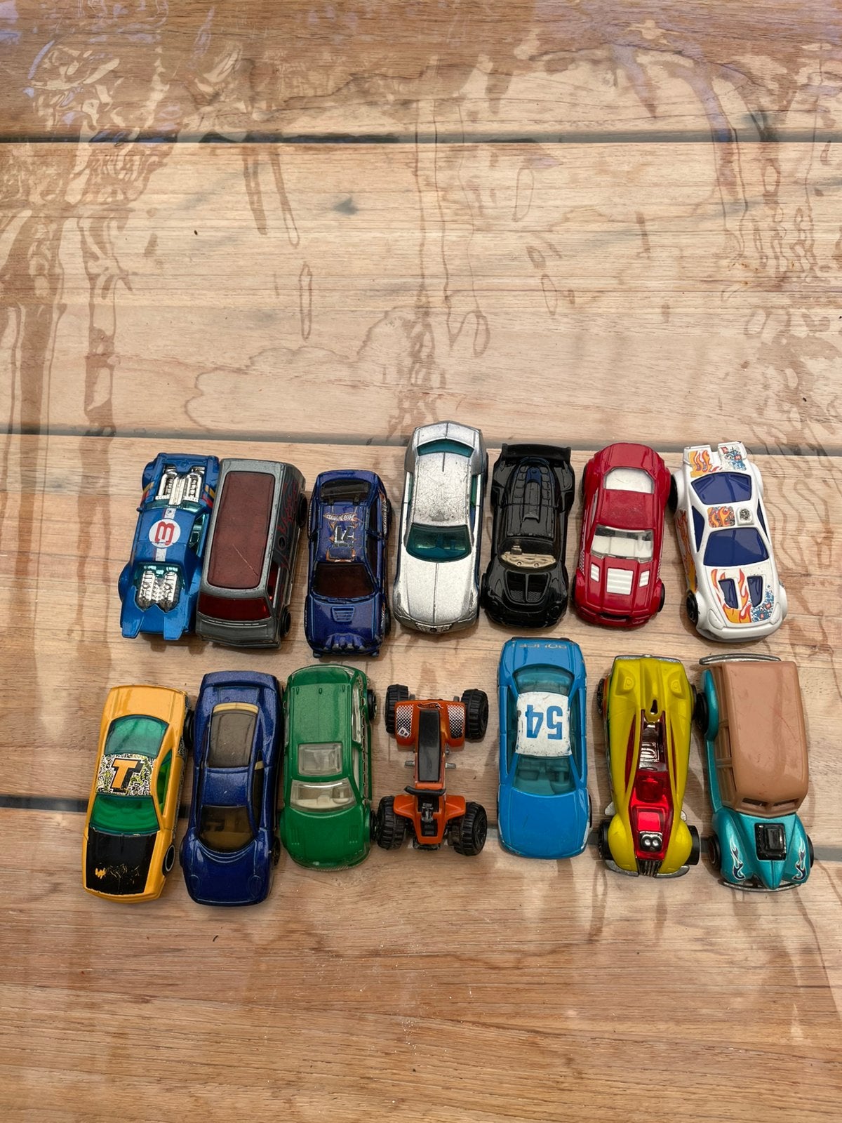17 verschillende Hot Wheels auto’s 1, Ophalen of Verzenden, Gebruikt