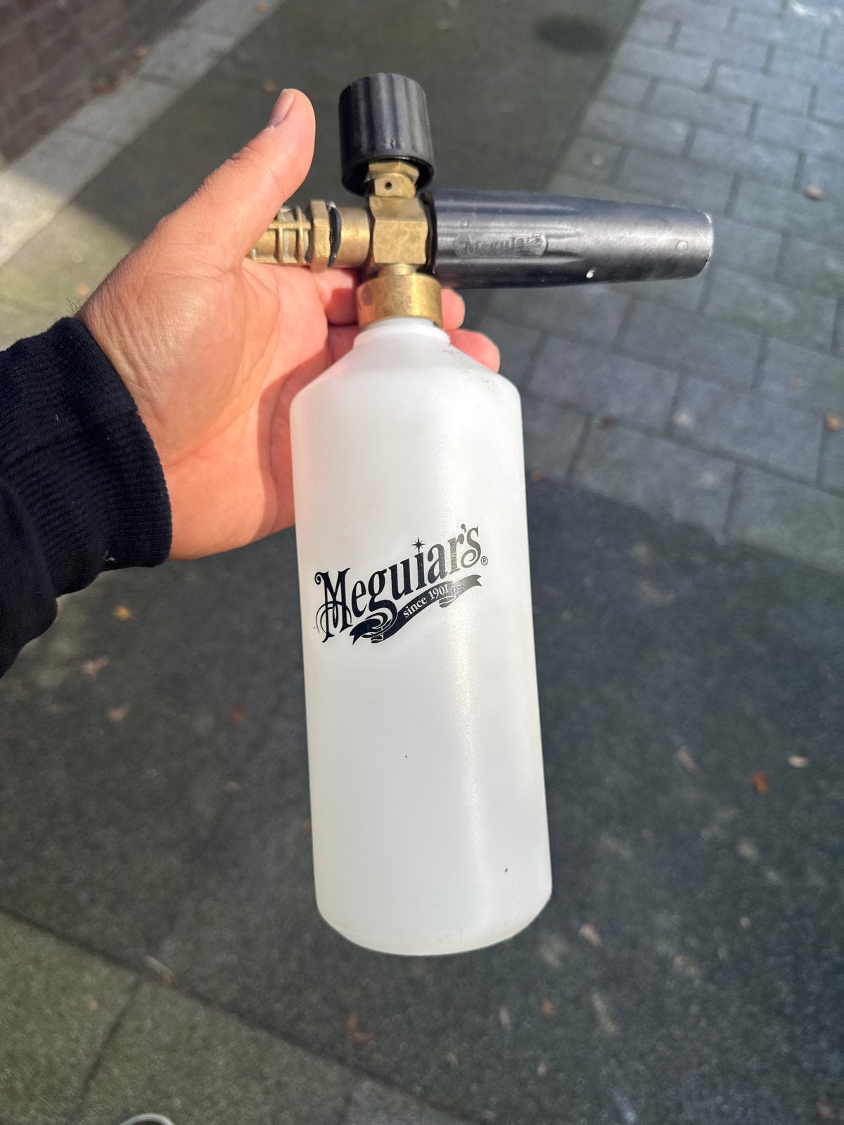 Meguiar's Schuimkanon voor hogedrukreiniger, Ophalen of Verzenden, Zo goed als nieuw
