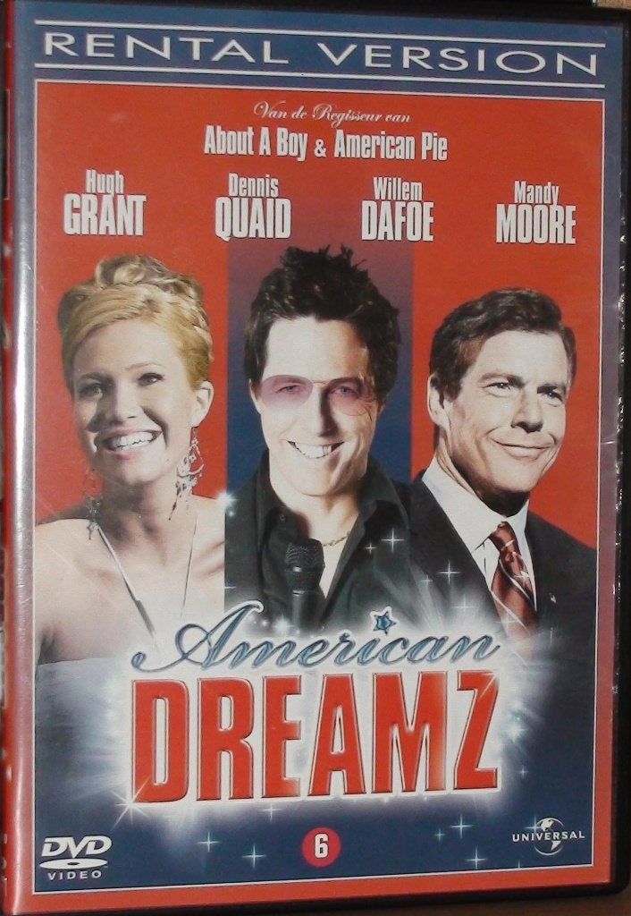 dvd american dreamz, Vanaf 16 jaar, Ophalen of Verzenden, Zo goed als nieuw