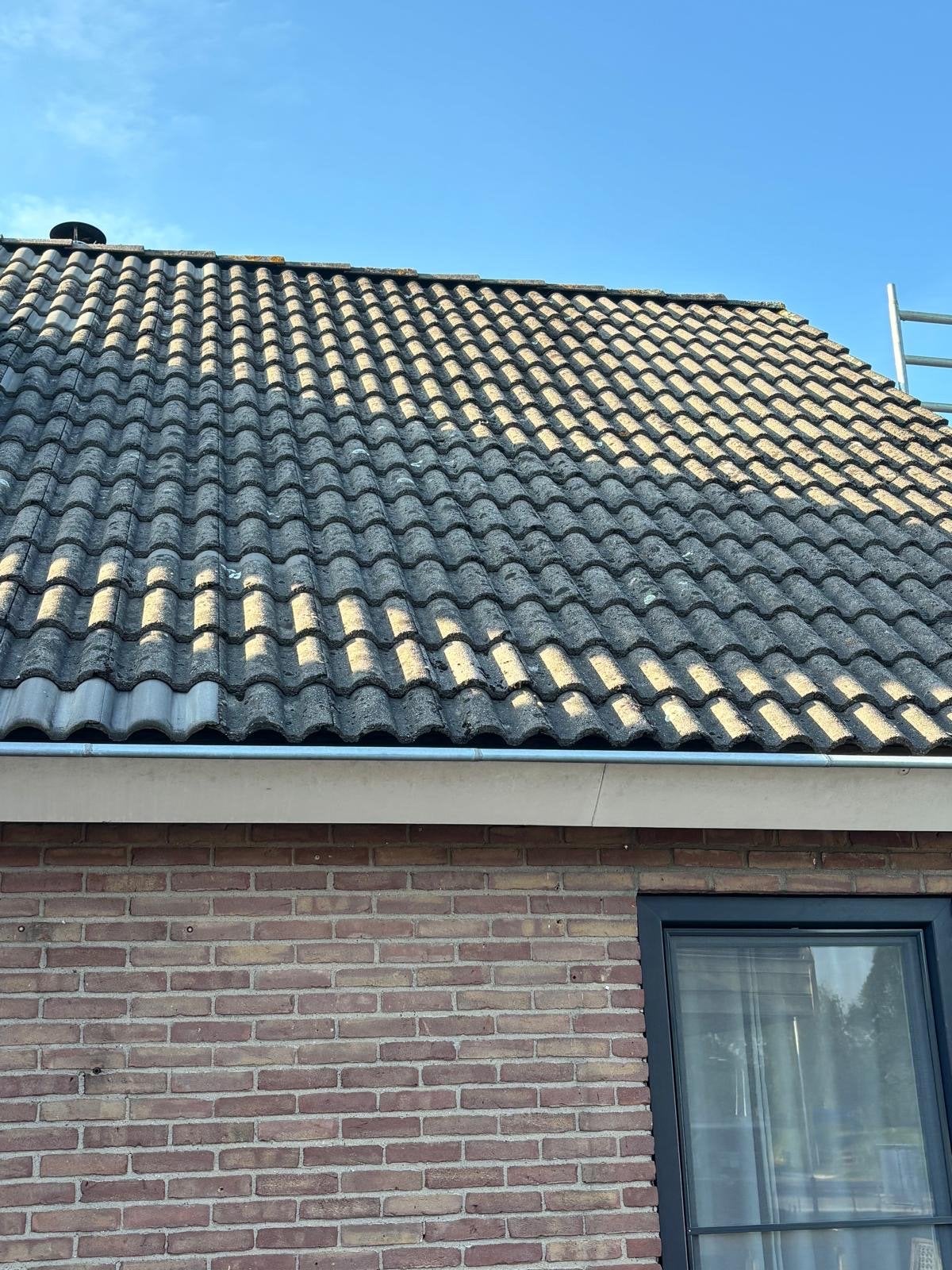 RBB Neroma beton dakpannen, Ophalen, Gebruikt, Steen of Klei, 15 m² of meer