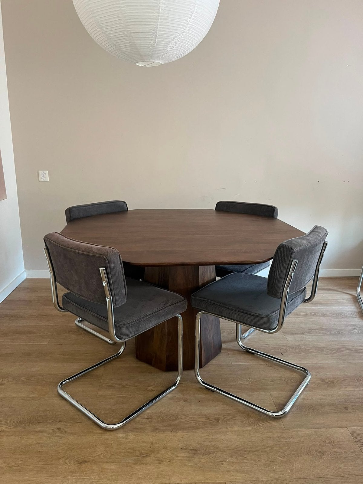 4 stoelen van Kwantum, Ophalen, Gebruikt