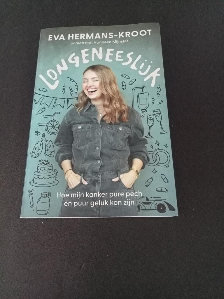 Eva Hermans-Kroot - Longeneeslijk, Boeken, Overige Boeken, Zo goed als nieuw, Ophalen of Verzenden