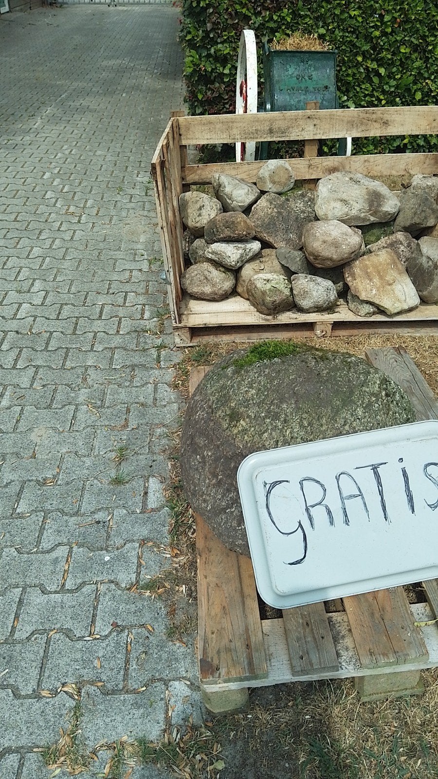veld keien mooie groten, Ophalen, Zo goed als nieuw, Kei