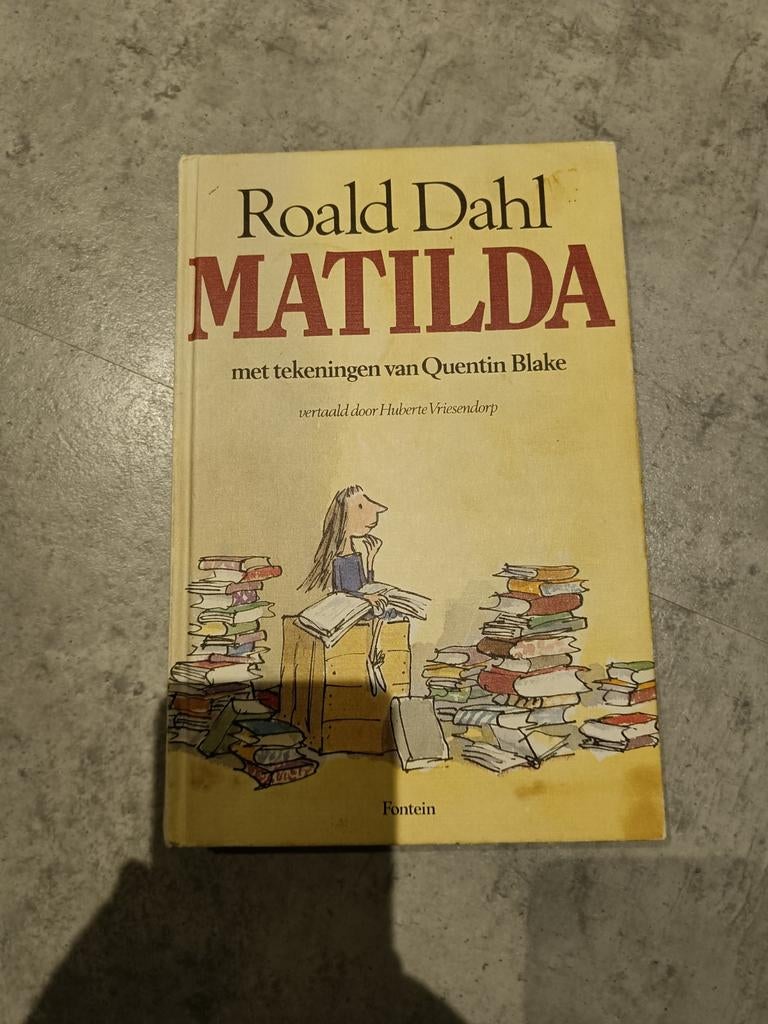 Roald Dahl - Matilda (met tekeningen van Quentin Blake), Ophalen of Verzenden, Zo goed als nieuw, Roald Dahl, Fictie algemeen