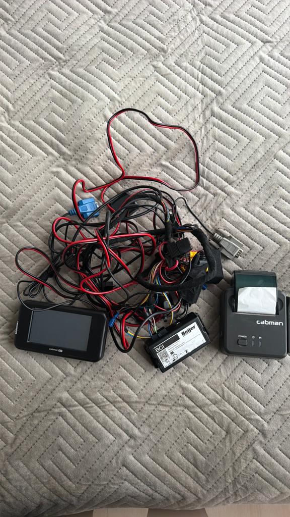 Cabman BCT compleet incl meter en printer, Ophalen
