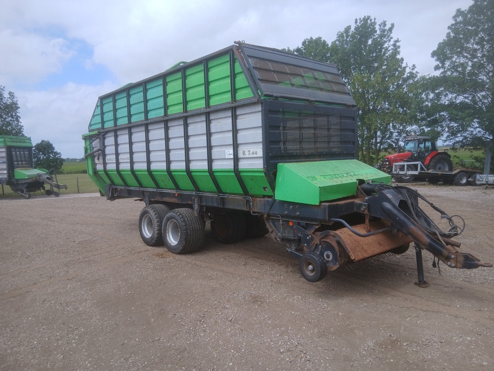 Deutz fahr K7.44 opraapwagen, Zakelijke goederen, Ophalen, Weidebouw