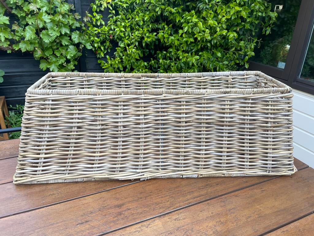 Rotan lampenkap, Ophalen, Gebruikt, Rechthoekig