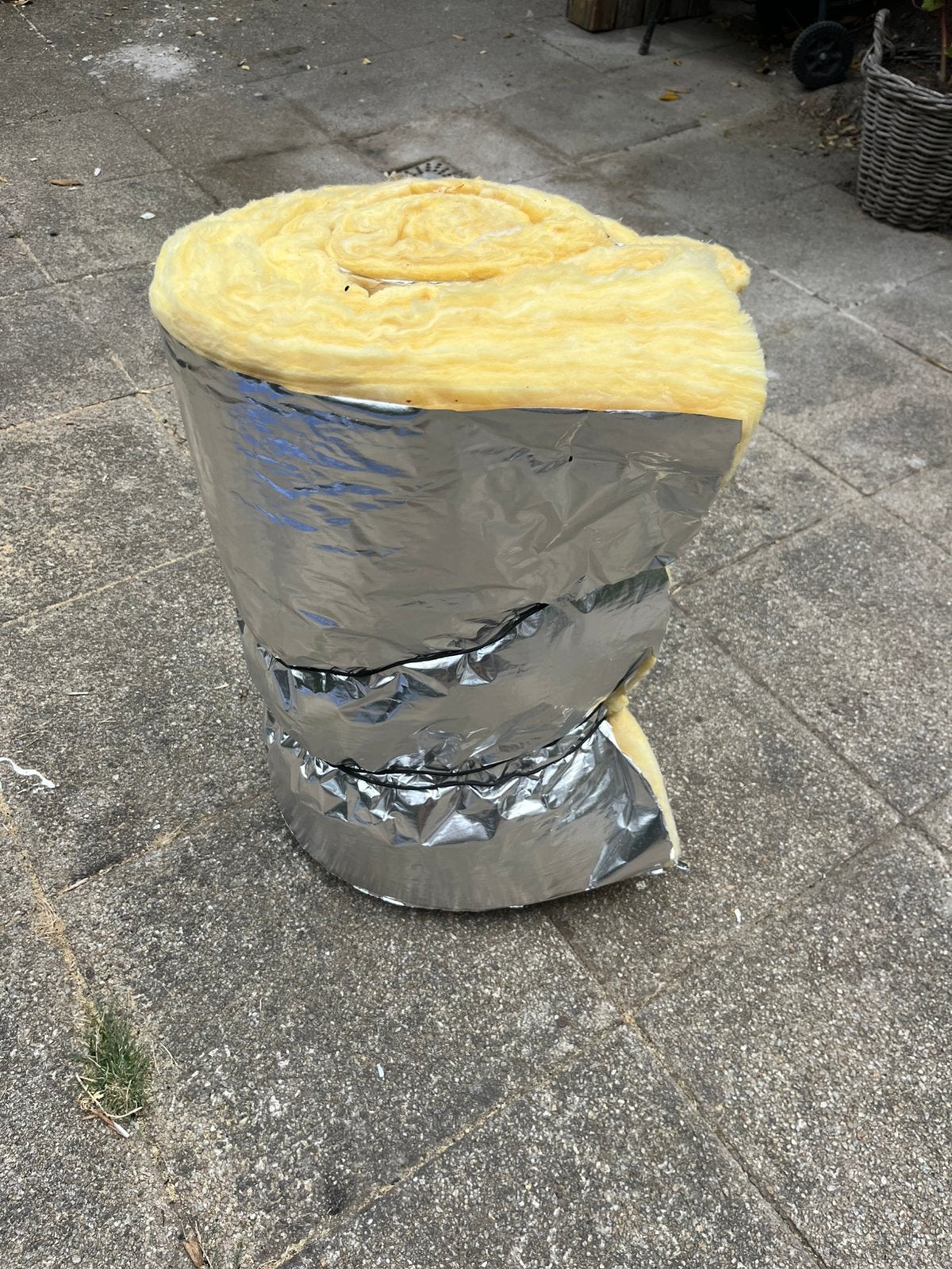 Glaswol isolatie met dampkerende folie, Ophalen, Nieuw