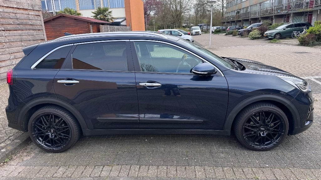 Velgen, wielen, banden 19 inch Kia Hyundai en meer merken, Gebruikt, Velg(en), 235 mm, All Season
