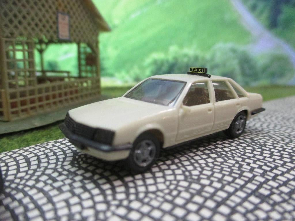 Opel Senator A - Herpa Taxi, Ophalen of Verzenden, Zo goed als nieuw, Auto, Herpa