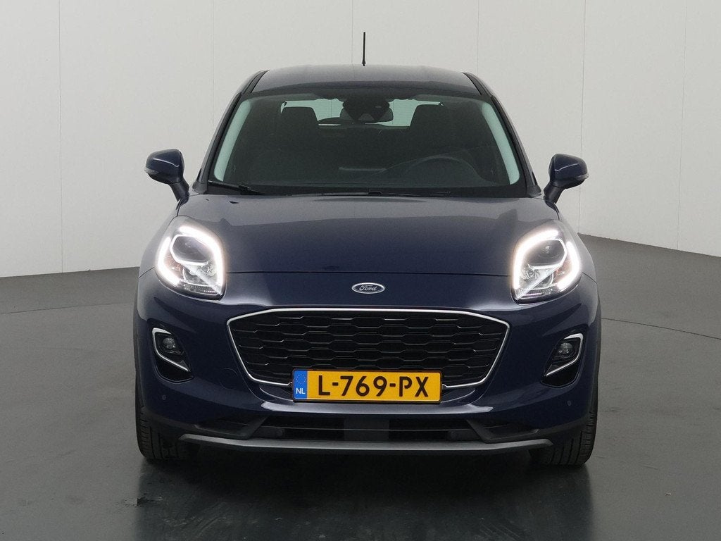 Ford Puma 1.0 EcoBoost Hybrid Titanium | Trekhaak | Parkeerc, Auto's, Ford, Voorwielaandrijving, Lane Keeping Assist, Euro 6, Blauw