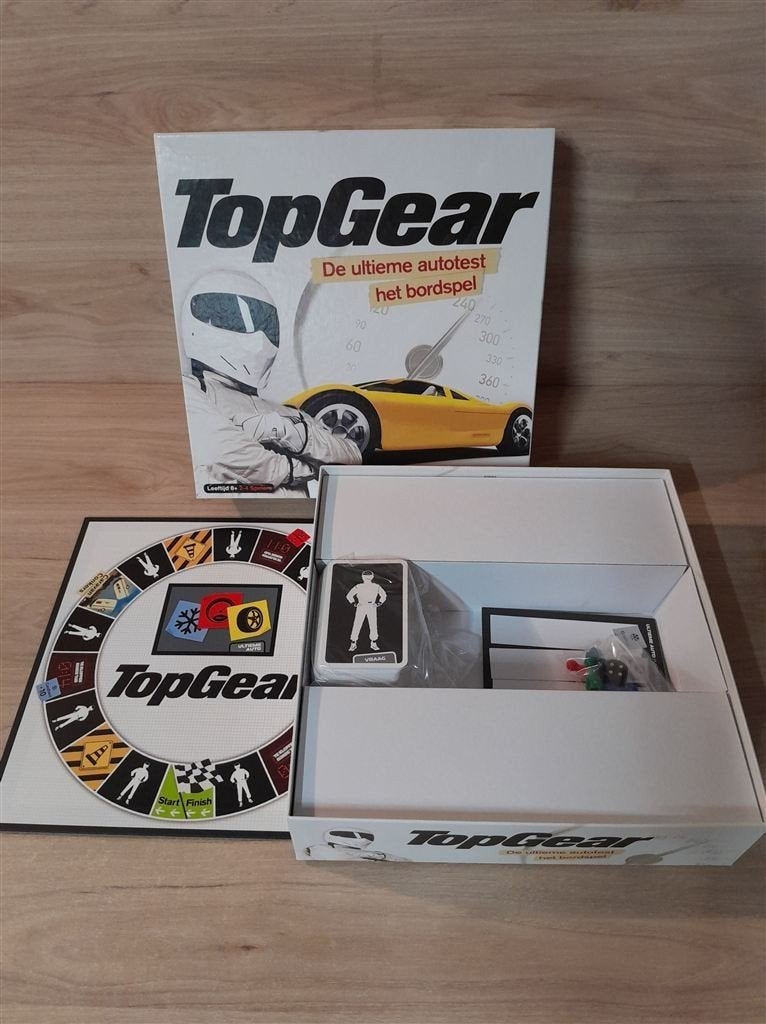 Topgear - de ultieme autotest - het bordspel - s5320, Verzenden, Zo goed als nieuw