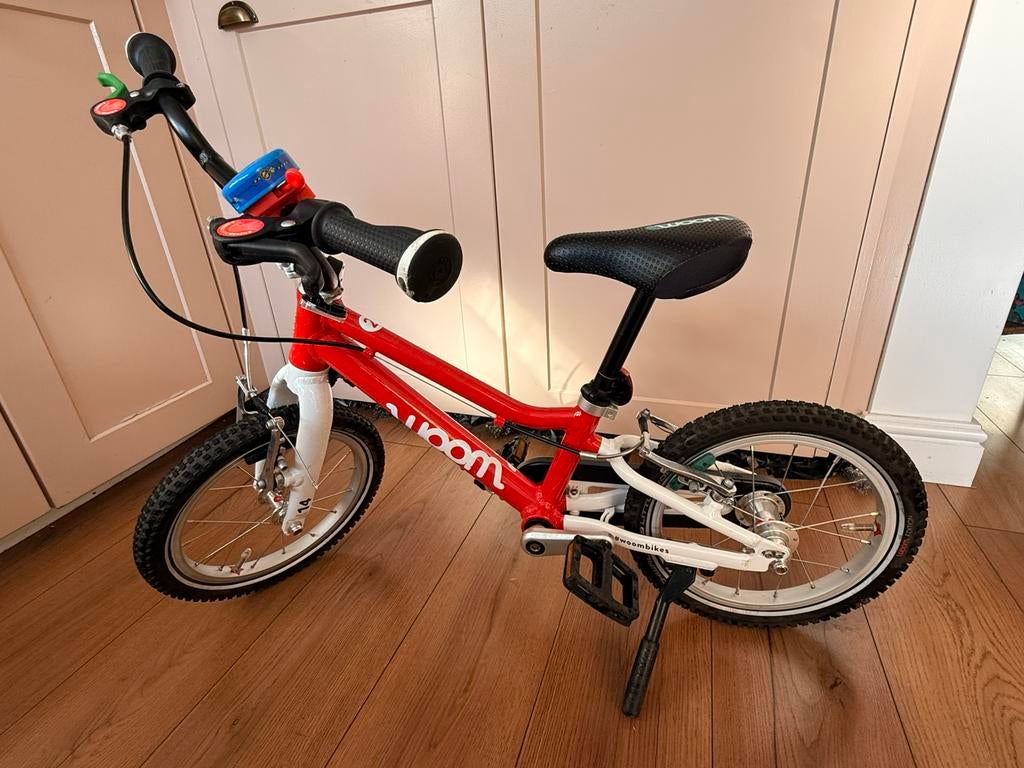 Woom 2 Kinderfiets / Woom 2 Kids bicycle, Fietsen en Brommers, Fietsen | Kinderfietsjes, Zo goed als nieuw, Minder dan 16 inch