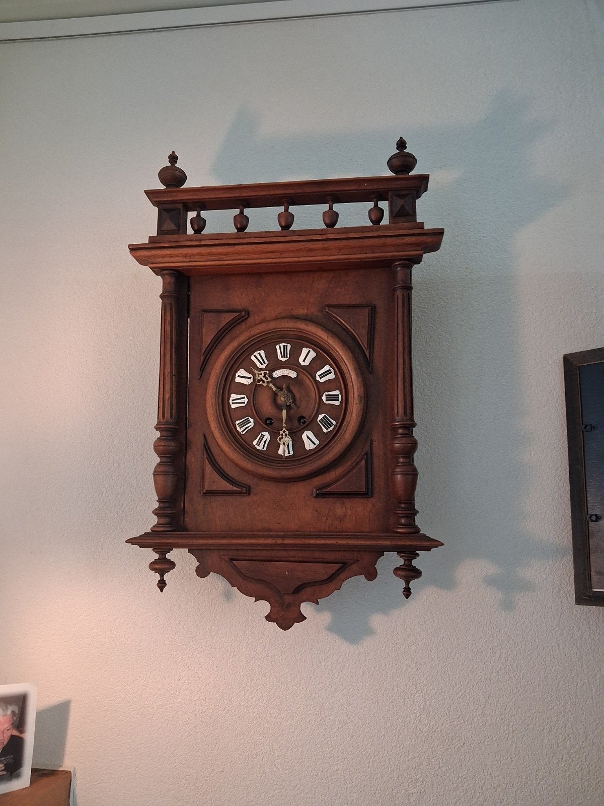 Henriedreu klok, Ophalen