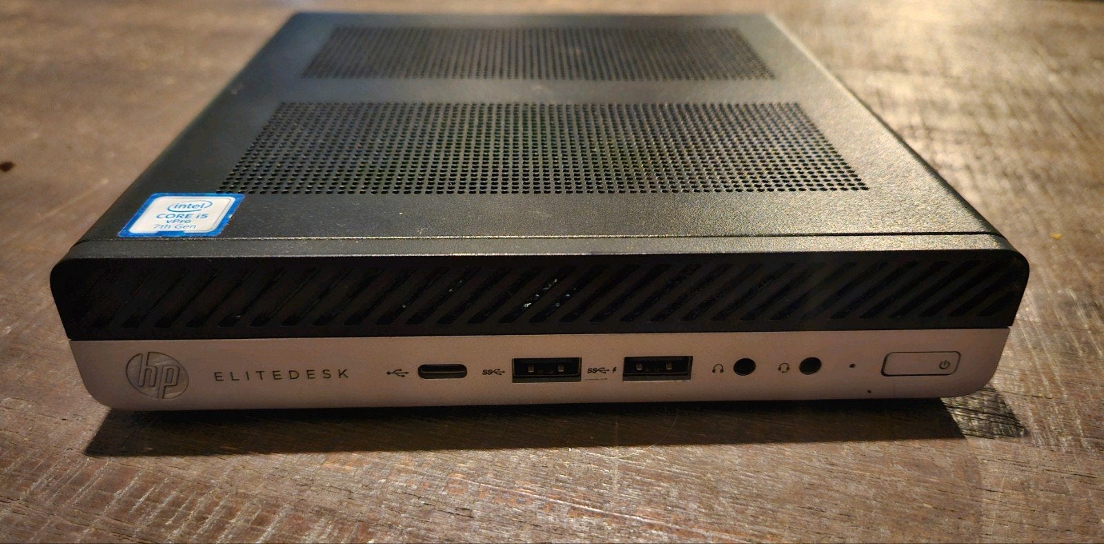 HP EliteDesk 800 G3 Mini - i5-7400 - 16 GB RAM - GEEN SCHIJF, Ophalen of Verzenden, Zo goed als nieuw, HP EliteDesk 800 G3 Mini