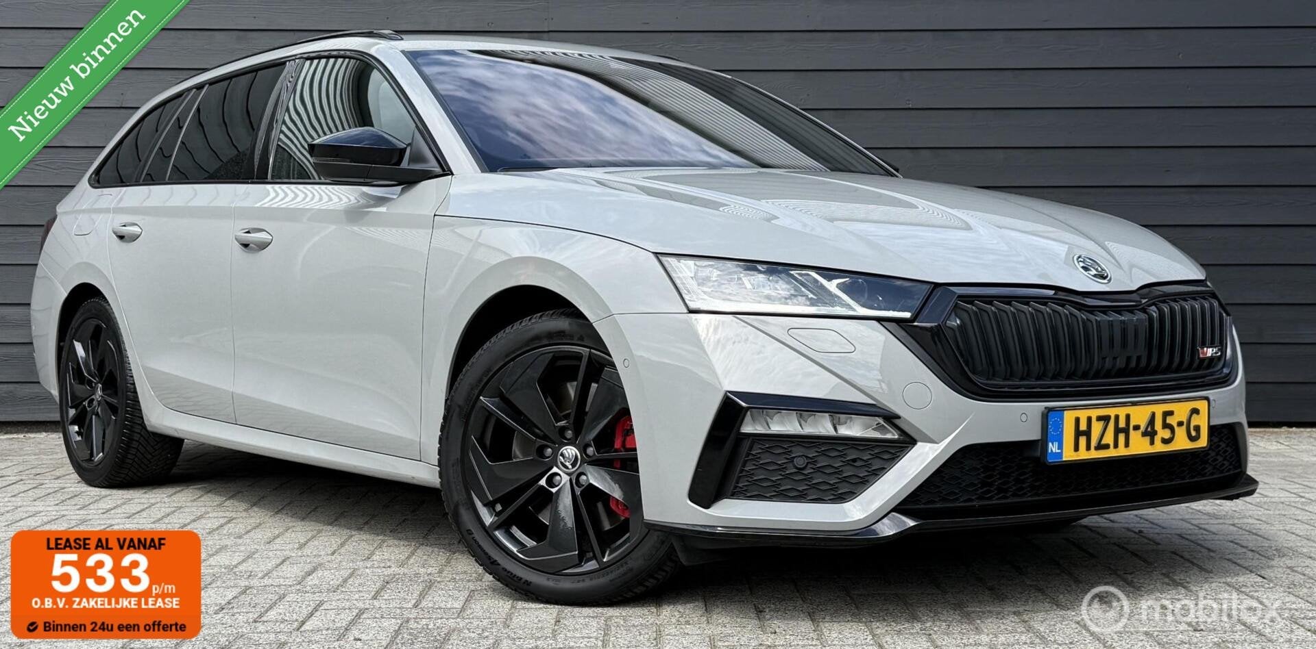 Skoda Octavia 2.0 TSI RS 245 Viritual/Carplay/LED/Winterpakk, Auto's, Skoda, Dealer onderhouden, Adaptive Cruise Control, Gebruikt