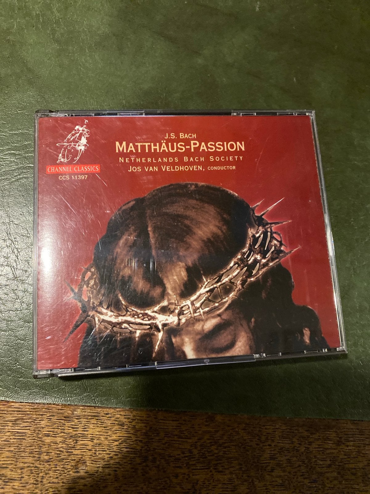 J.S. Bach - Matthäus-Passion (Nederlands Bach Society), Gebruikt, Ophalen of Verzenden, Inclusief boekje, Oratorium