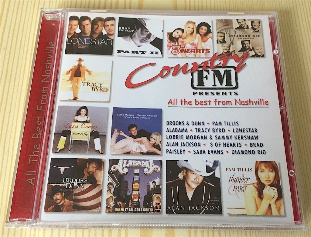 CD Country FM presents: All The Best From Nashville, Ophalen, Zo goed als nieuw, Country en Western, Verzamelalbum