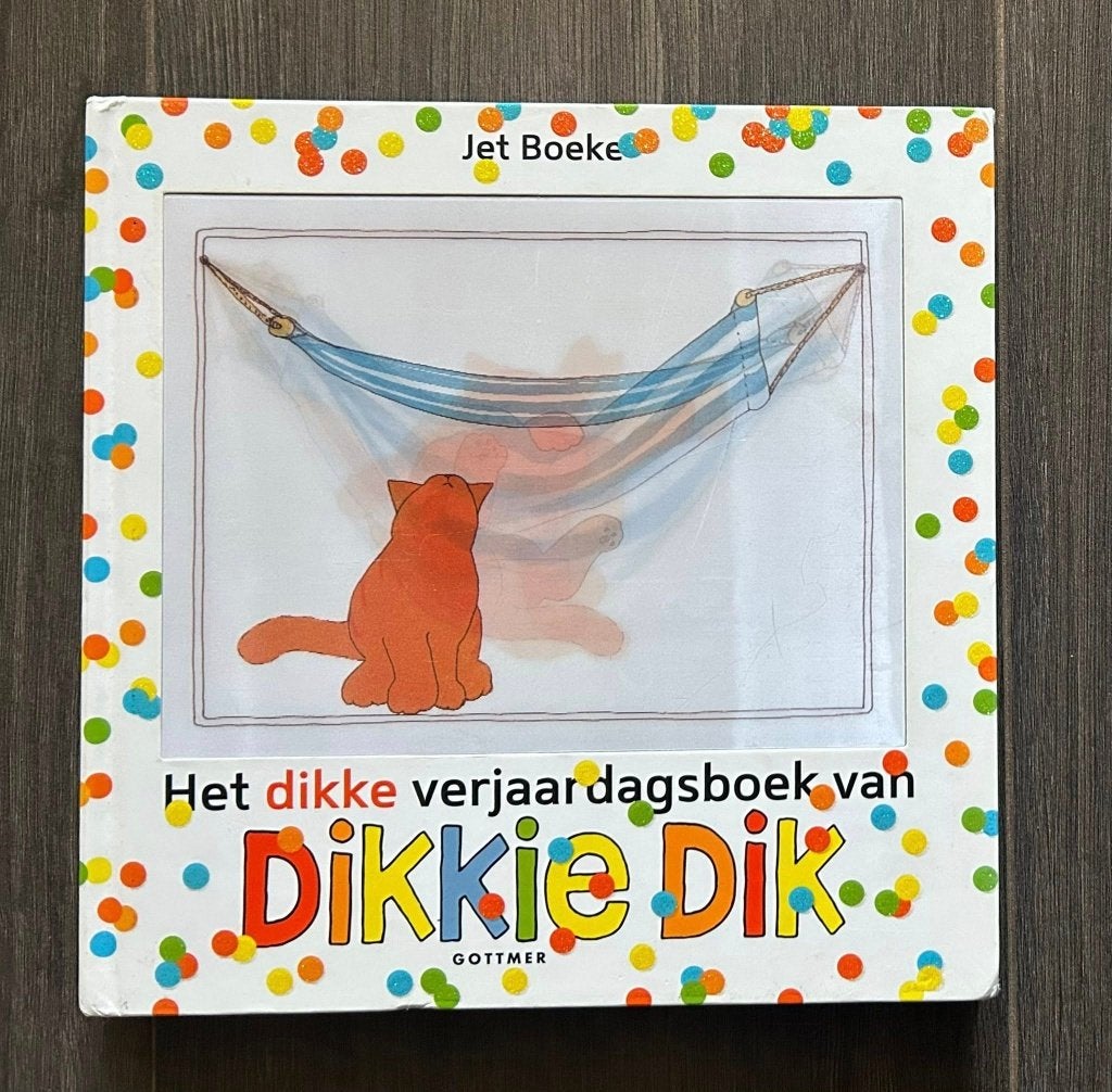 Het dikke verjaardagsboek van Dikkie Dik - Jet Boeke, Ophalen of Verzenden, Gelezen