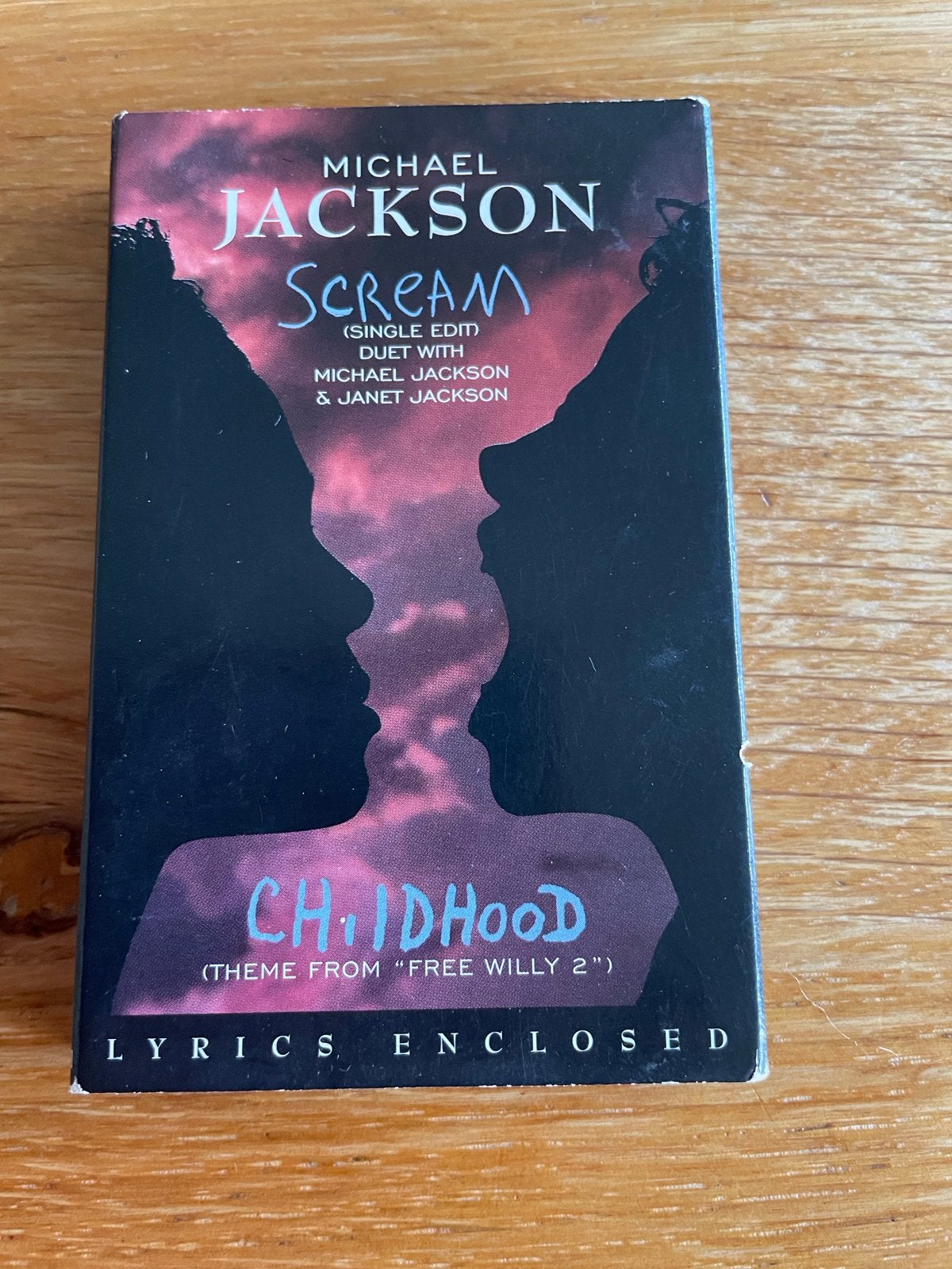 Michael Jackson - Scream / Childhood Cassette Single, Ophalen, Gebruikt, 1 bandje, Voorbespeeld