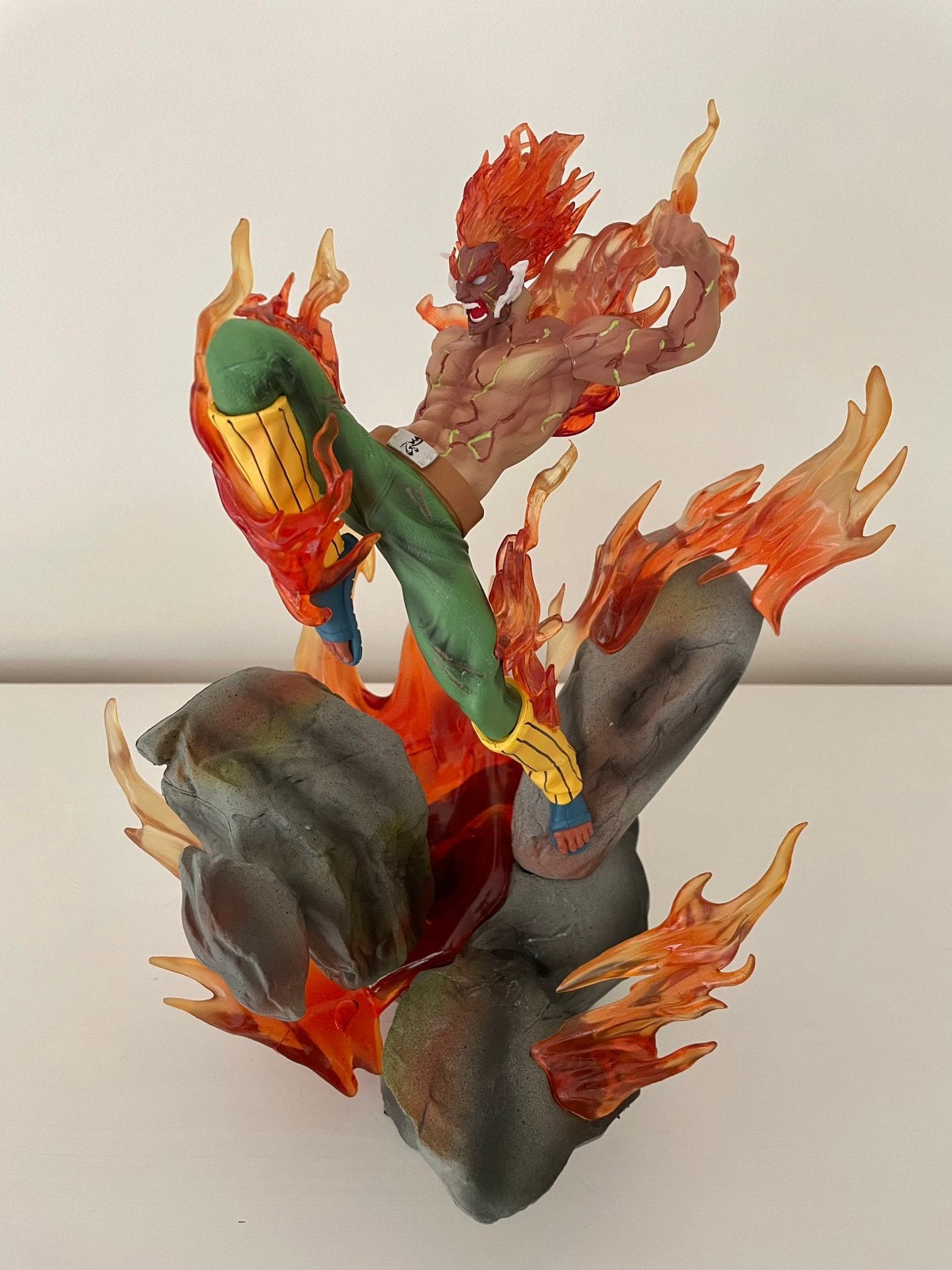 Naruto figure might Guy, Ophalen of Verzenden, Zo goed als nieuw