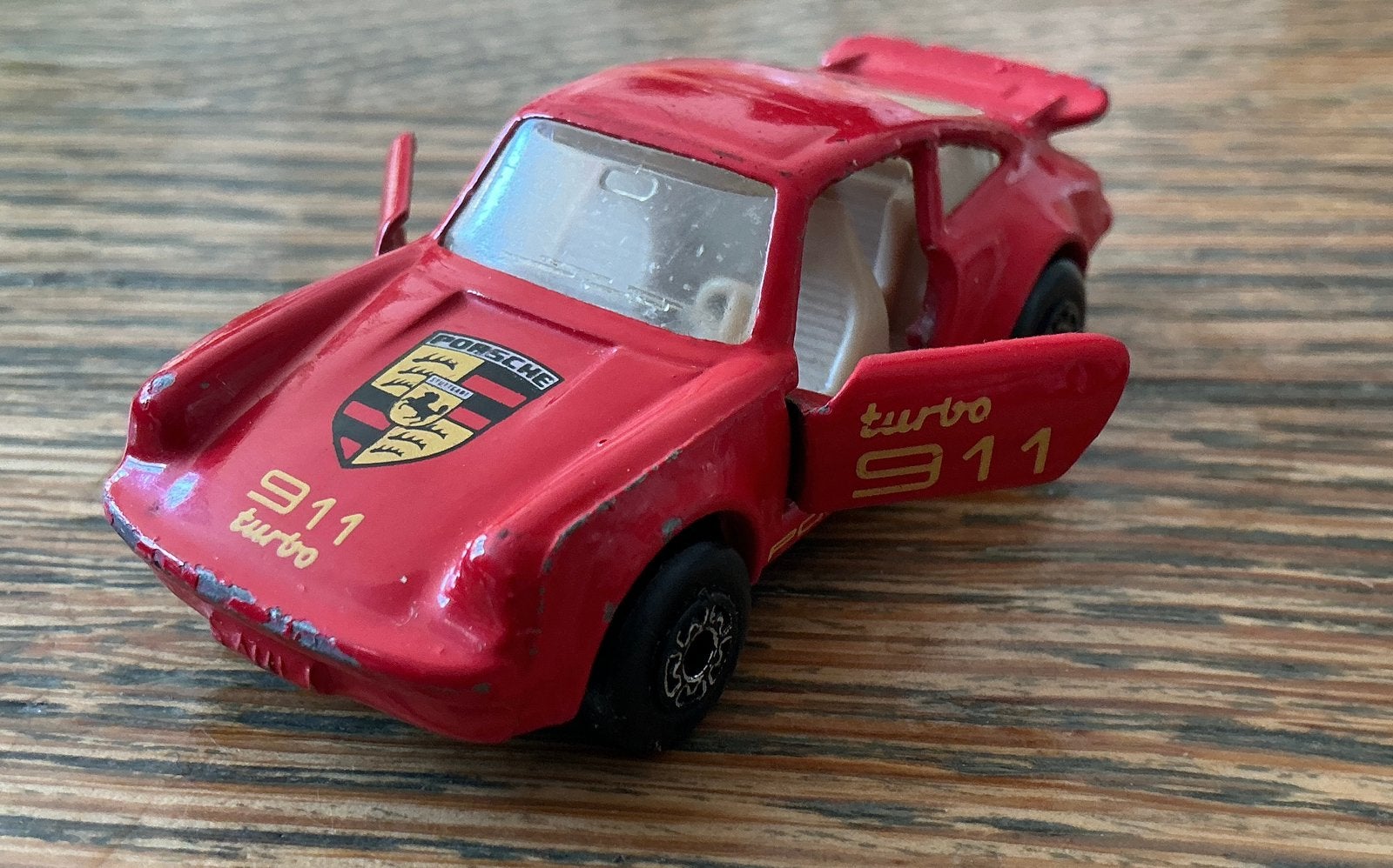 Matchbox Porsche 911 Turbo 1978, Ophalen, Zo goed als nieuw, Auto