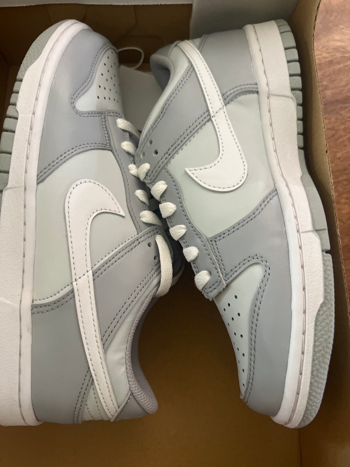 Nike Dunk Low 'Grey Fog' - Maat 38.5 - nieuw, Ophalen of Verzenden, Nieuw, Grijs, Sneakers of Gympen