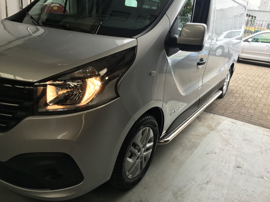 AANBIEDING Vivaro Sidebars met RVS-Plaat, Niet ingevuld, Niet ingevuld, Niet ingevuld